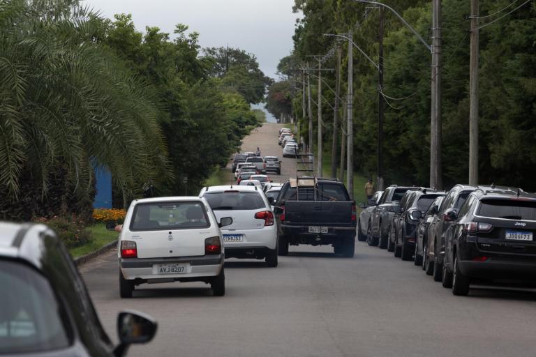 2º dia de provas do Vestibular (Foto: Felippe Richardt)