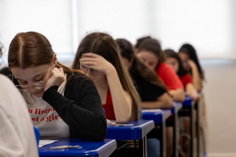 2º dia de provas do Vestibular (Foto: Felippe Richardt)