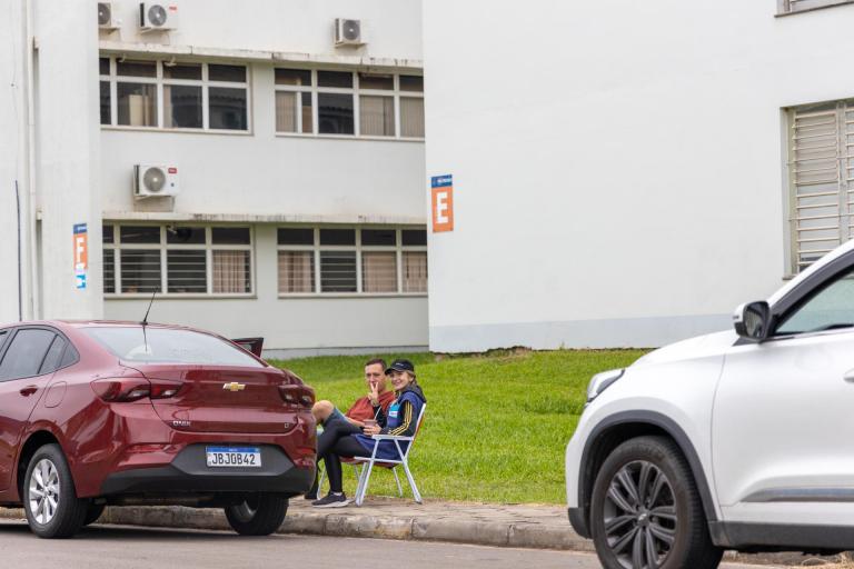 2º dia de provas do Vestibular (Foto: Felippe Richardt)