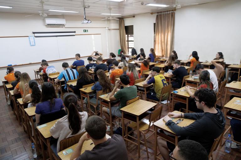 2º dia de provas do PSS (Foto: Daniel De Carli)