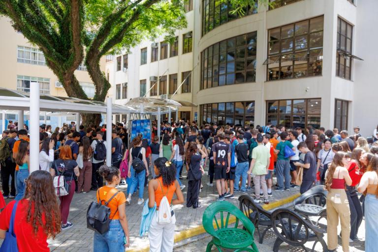 2º dia de provas do PSS (Foto: Daniel De Carli)