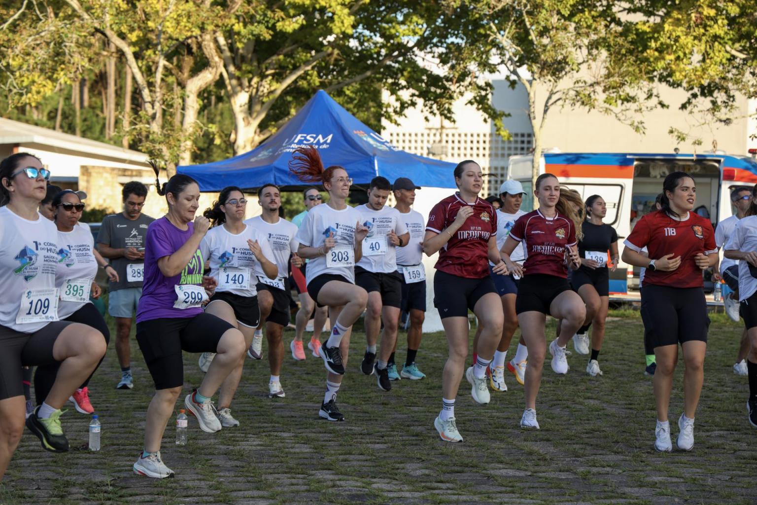 1ª Corrida do HUSM (Fotos: Gabriele Mendes)