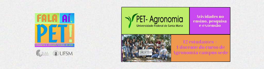 Confira a matéria do PET Agronomia (campus sede)