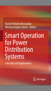 Capa do livro com o título em inglês "Smart Operation for Power Distribution Systems"