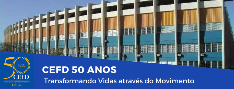 Fachada do CEFD que completa 50 anos em 2020