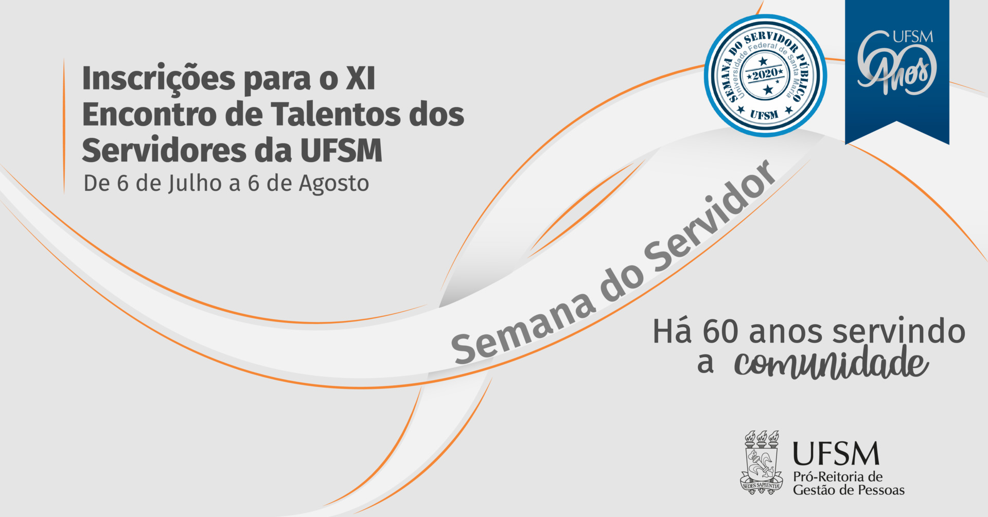Inscrições para o 11º Encontro de Talentos dos Servidores da UFSM